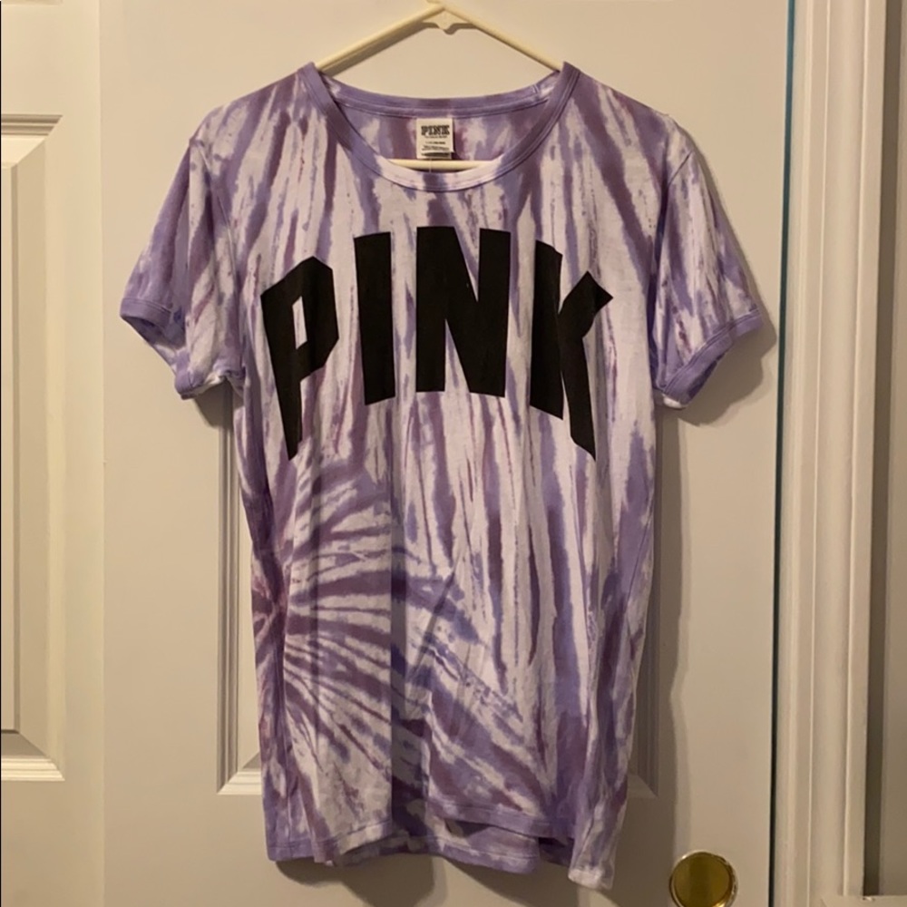 PINK tie dye t-shirt